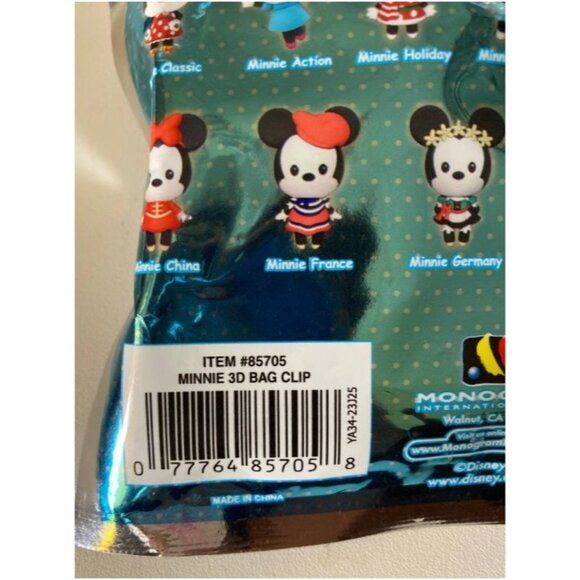 Minnie Mouse Figure Bag Clips - Picture 5 of 9